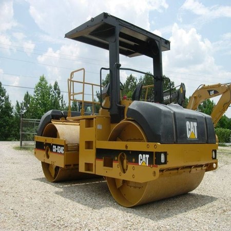 Used Caterpillar CB 634 C Twin drum rollers for Sale
